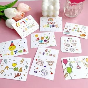 Topper per Cupcake per Festa dei Bambini Decorazione per Torta Simpatici Inserti in Cartone Animato Forniture per Dolci