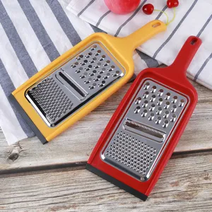 Pelapatate per Verdure Multifunzionale in Acciaio Inossidabile Grattugia per Patate in Plastica Utensile da Cucina