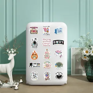150pcs waterproof reading themed stickers aesthetic bookish vinyl decals for laptop water bottle