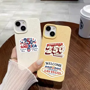 US 250th anniversary waterproof stickers for DIY decorating phone cases, laptops and water cups.