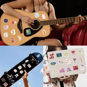 Cute cartoon fairy tale graffiti stickers for phone and laptop decoration waterproof 50pcs