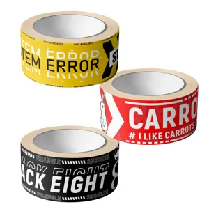Decorative warning tape rolls with stylish text designs for waterproof border and fish tank use.