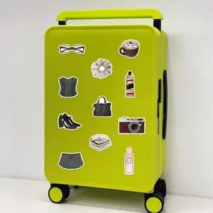 Pegatinas estéticas fashion girl impermeables DIY decorativas para portátil botella