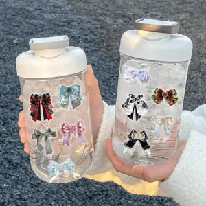 Vintage bow stickers set for water bottle journal skateboard laptop and phone decoration.
