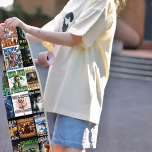Σετ αστείων αυτοκόλλητων skateboard longboard γκράφιτι meme, αδιάβροχα αυτοκόλλητα.