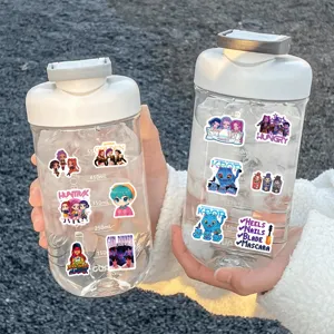 KPop Demon Hunters anime waterdichte stickers decoratieve decals voor waterflessen bekers