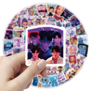 100st KPop Demon Hunters Anime Tekenfilm Graffiti Stickers Waterdichte Decals voor Beker