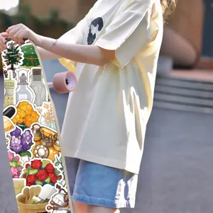 Colorful decorative waterproof graffiti stickers set for journal laptop suitcase skateboard