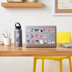 Cute anime graffiti stickers waterproof laptop decals for aesthetic stationery packs