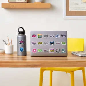 50pcs hip hop street art graffiti stickers for laptop water bottle skateboard decor