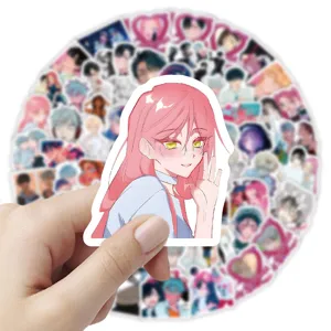 103pcs anime aesthetic graffiti stickers waterproof decal pack for journal diary decor