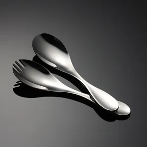 Kids Mini 304 Stainless Steel Spoon Fork Set Cute Baby Feeding Tableware Children Dinnerware Training Utensils