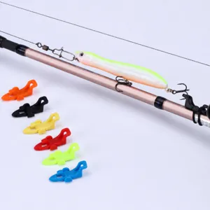 Fishing Rod Hook Keeper ABS Lure Bait Holder Sea Fishing Tackle Accessory Multi Color Fishing Gear Tool