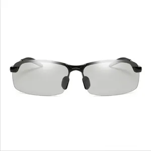 Lunettes de Soleil Polarisées Photochromiques Homme Protection UV Conduite Pêche Sport