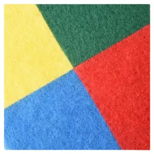 Colorful scouring pads for kitchen cleaning, heavy duty kitchen dishwashing cleaning cloths.