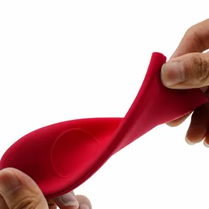 Funda de mango de silicona gruesa resistente al calor antideslizante para sartén cocina