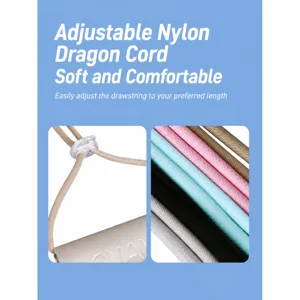 Waterproof phone pouch with adjustable nylon lanyard and touch screen transparent design.