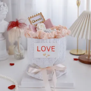 Décoration de gâteau perle nœud camélia petit bouquet accessoire cadeau fête des mères