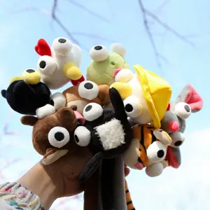 Cute funny zodiac plush toy bag charm, soft stuffed animal doll pendant for keys or backpack.