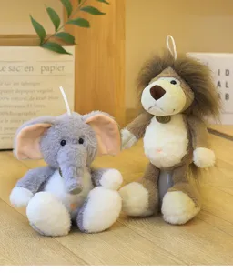 Dschungel Serie Plueschtier Tierkoenigreich Elefant Loewe Puppe kindergeschenk deko