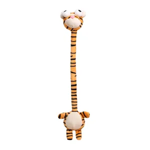 Funny long neck animal plush toy cute cartoon doll soft stuffed toy birthday gift