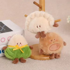 Lindo conjunto de colgantes de peluche, muñeca de peluche suave decoración de bolso regalo