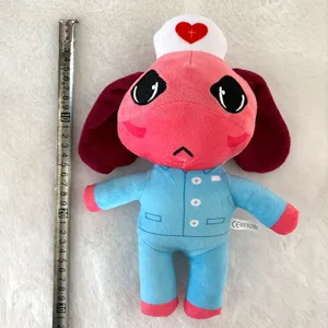 Niedliches Tier Krankenschwester Plueschspielzeug weiche Puppe Horror Spiel Dekoration