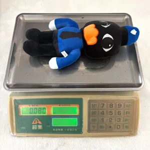 Plüschtiere Gaming Merchandise niedliche schwarze blaue Uniform Puppe weiches Stofftier geschenk