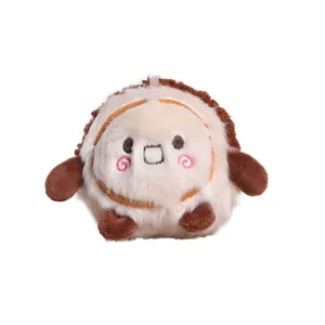 Cute wheat ear bear snack series plush pendant keychain doll trendy couple gift main view