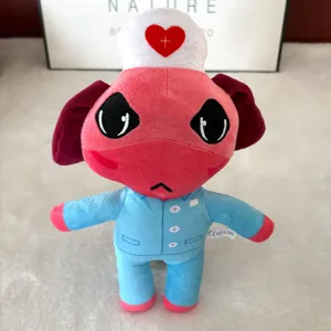 Plueschspielzeug Horror Spiel Charakter pink Krankenschwester Puppe weiches Stofftier Geschenk ideal