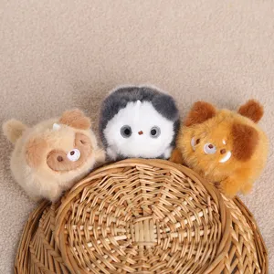 Mignon pendentif jouet en peluche de dessin anime poupee animale porte-cles sac tendance