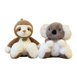 Süße Dschungel Serie Plüschtiere Faultier und Koala Kuscheltiere Kindergeschenk Hauptbild