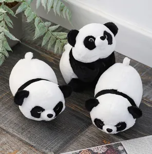 Süßes Panda-Schnapparmband Plüschtier, weiches Stofftier Handgelenkpuppe für Kinder und Geschenke.