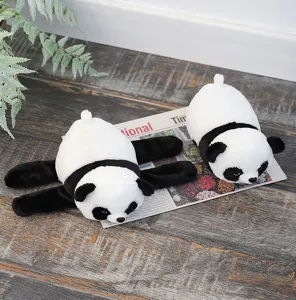 Pluesch Panda Schlupfarmband niedliches Stofftier Handgelenk Umarmung Spielzeug Geschenk