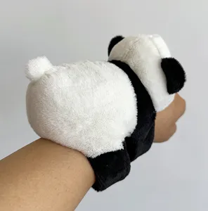 Süßes Panda Klapparmband Plüschtier, weiches Kuscheltier Armband für Kinder und Partygeschenke.