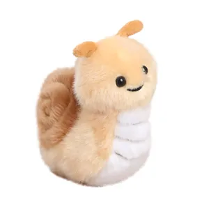 Cute snail plush toy soft stuffed animal doll kawaii room decor kids birthday gift