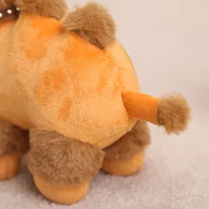 Cute plush camel plushie pendant soft toy backpack charm gift for kids couples lovers decor