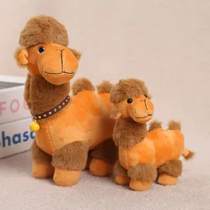 Cute plush camel toy set, soft stuffed animal doll pendant, perfect gift for kids and lovers.