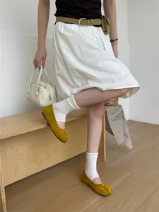 2026 Printemps Nouveau Doux Mode Chaussures Plates A Bout Fendu Ballerines Femmes