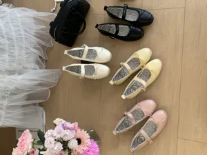 Chaussures plates Mary Jane nœud style français pour femmes, chaussures de tous les jours.