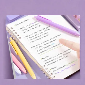 Retractable gel pens macaron candy colors smooth writing student stationery signature pens