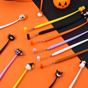 Penna gel carina cartone animato di Halloween cancelleria studente prezzo nero