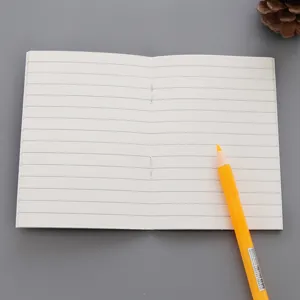 Cuaderno mini rayado de bolsillo portátil regalo para estudiantes diario escolar.