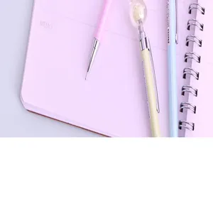 Cute cartoon bear head metal mechanical pencil 0.5mm stationery student school office supply