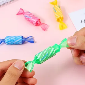 Creative candy shaped ballpoint pen cute mini multi-color student stationery gift for kids