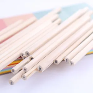 Unangespitzte Holz Bleistifte sechseckig Bulk Pack Schüler Schreibwaren umweltfreundlich HB