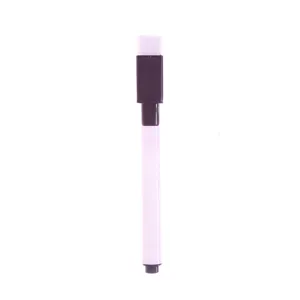 Ergonomic whiteboard marker with eraser cap for kids drawing and school stationery use.