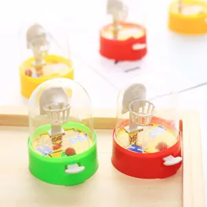 Mini Finger Basketball Shooting Game Machine Portable Desktop Interactive Educational Toy Plastic Sports Game