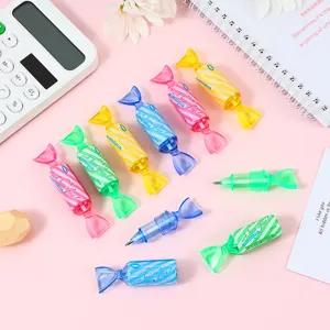 Creative Colorful Candy Mini Ballpoint Pen Cute Student Portable Pen Kids School Office Stationery Writing Gift