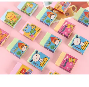 Cute cartoon scented erasers for students, lovely animal designs, perfect stationery gift.